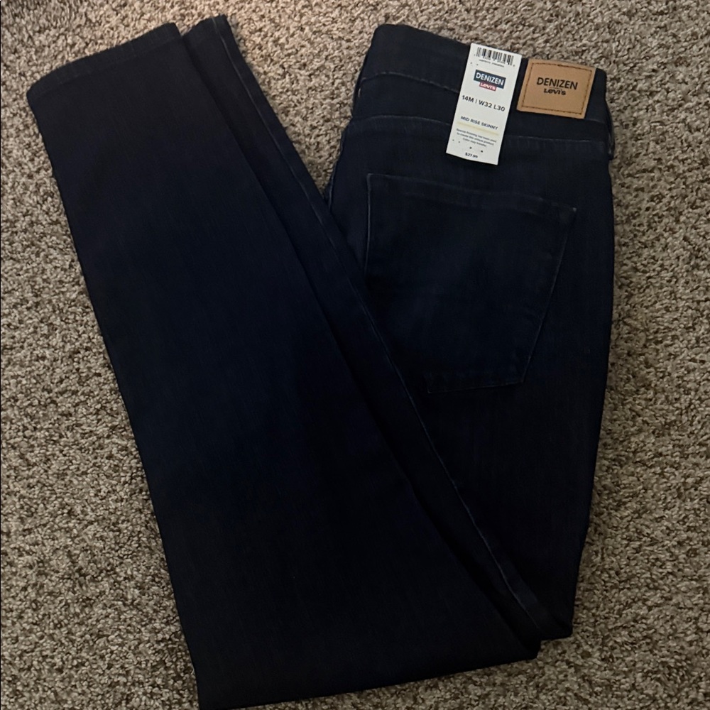 Denizen from Levi's Men's Midnight Blue Slim Straight Jeans